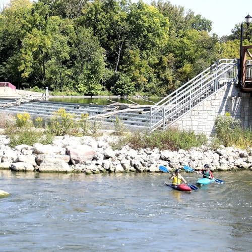 Yorkville&rsquo;s downtown bridge closed off for brick pathway work, part of larger walkway and plaza project