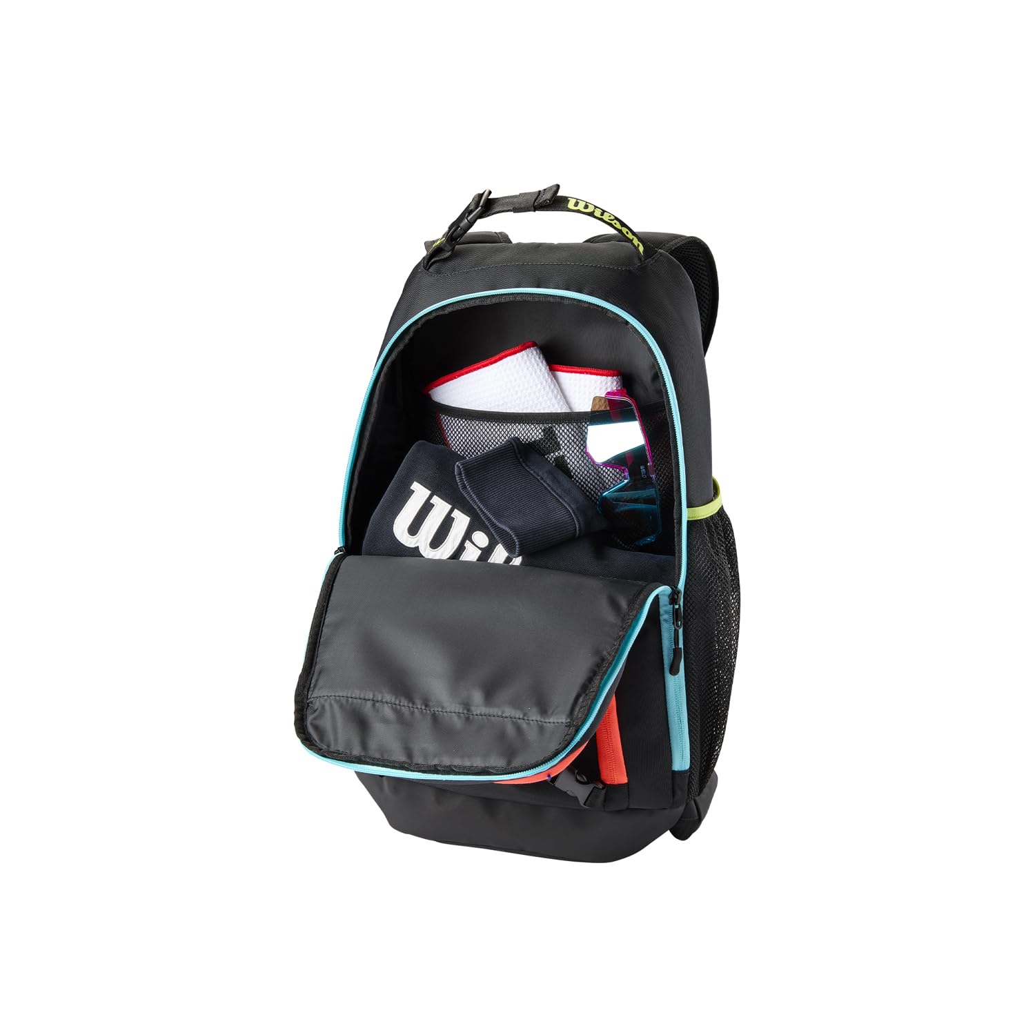 Wilson OPTX Volleyball-Rucksack, Schwarz/Gelb