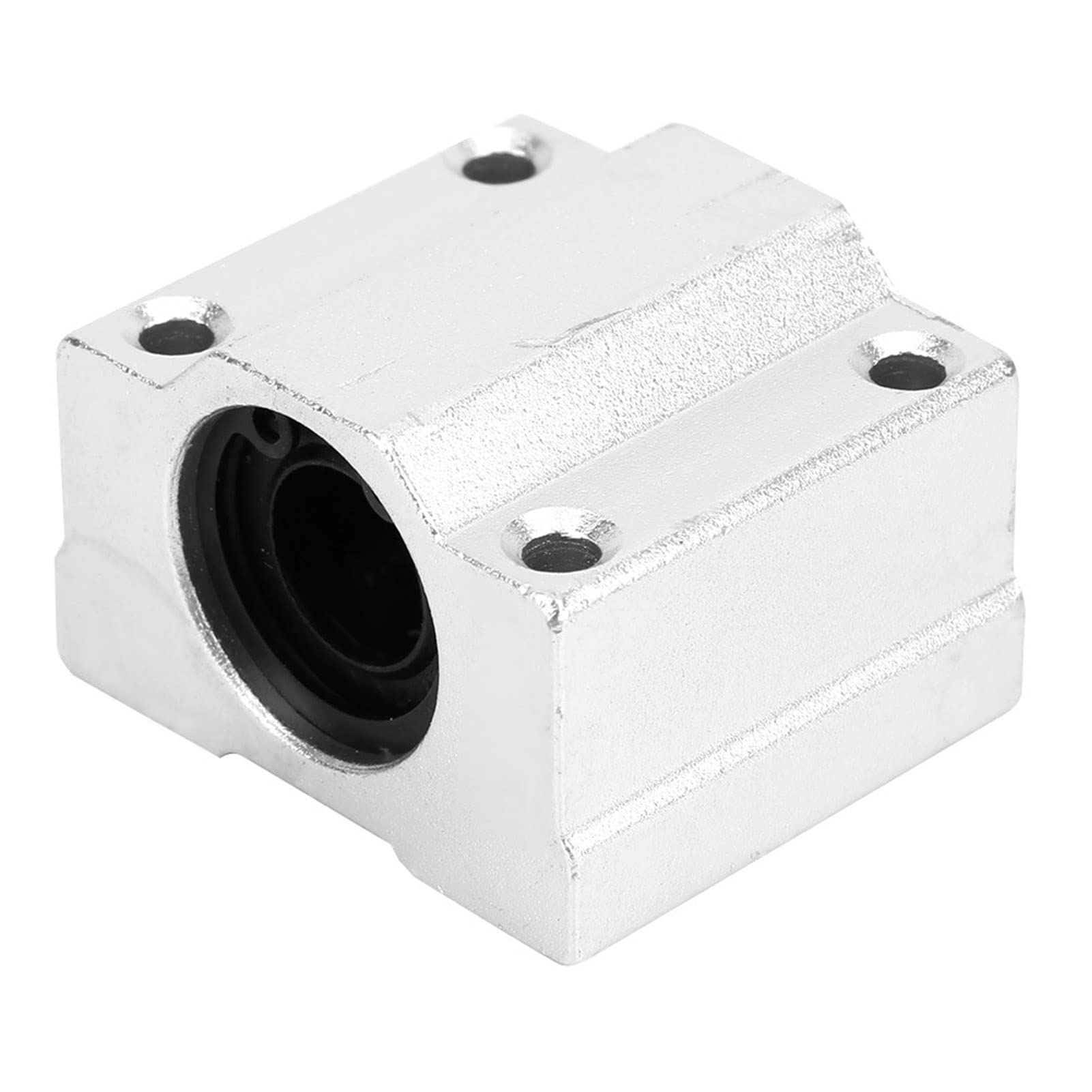 SC12UU Aluminum Alloy Linear Bearing Slide Block, Smooth Movement, Resistant, High Accuracy, Suitable for Engineering Machinery, Transmissions, 40mm Length, 35mm Width, 25mm