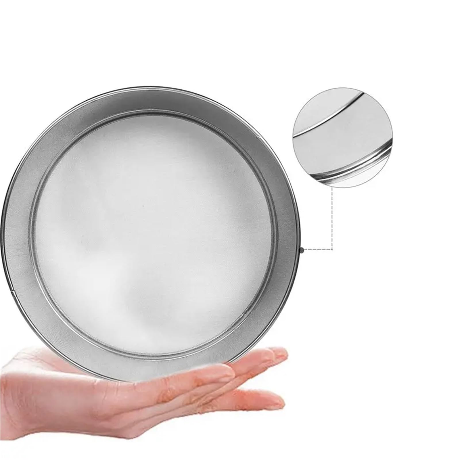Tamis Vibrant en Acier Inoxydable, 2 pièces, 150 Mailles, Tamis à pour Cuisine