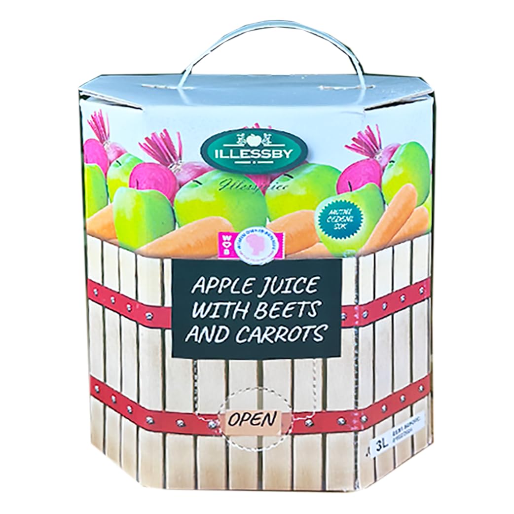 ILLESSBYBeet, Apple and Carrot Juice 3L