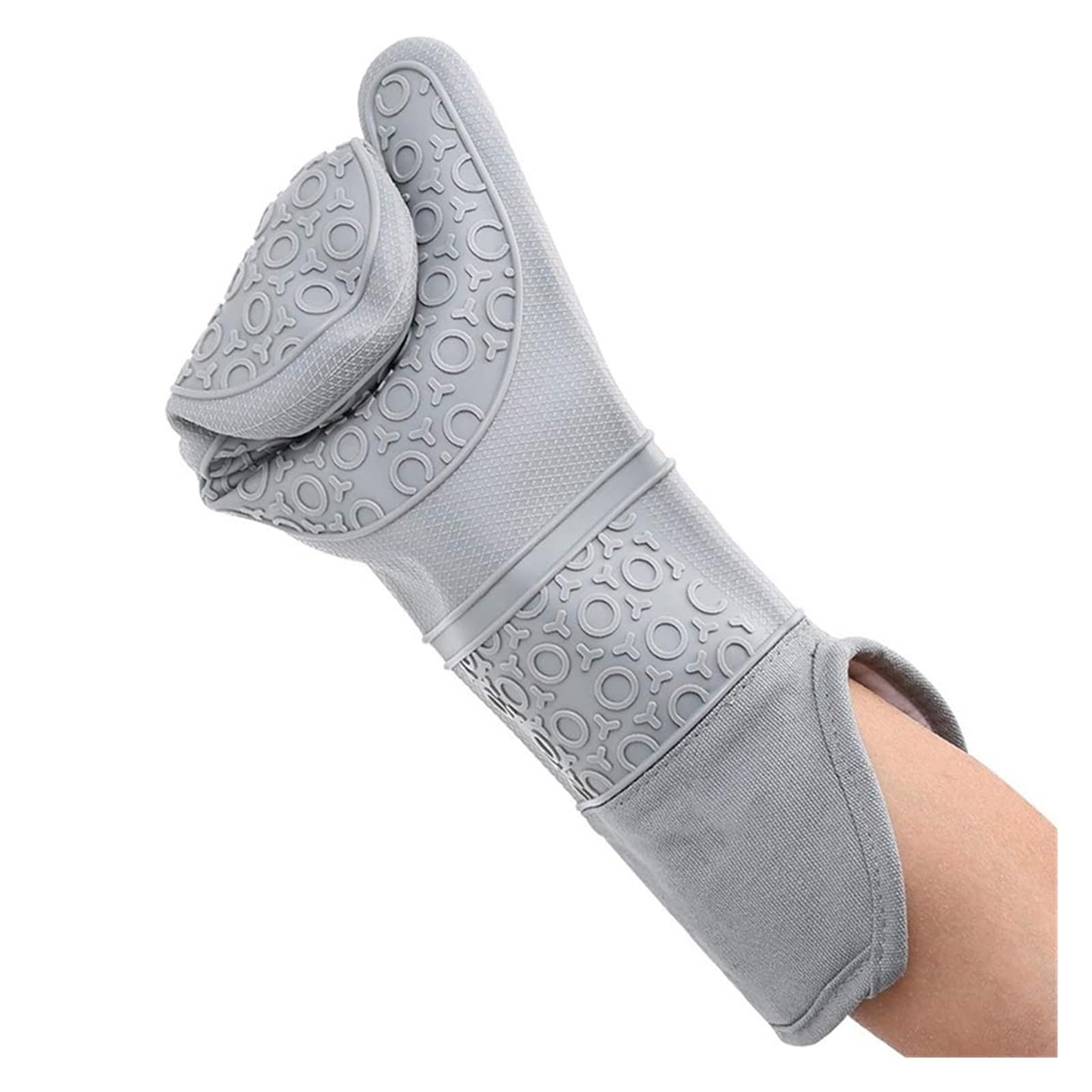 Maniques Longues 6 pcs, Gants Mini et poignées en Silicone