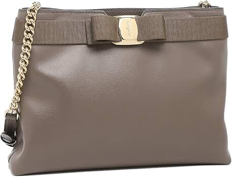 Salvatore Ferragamoグレー ショルダーバッグ Salvatore Ferragamo サルバトーレフェラガモ ショルダーバッグ