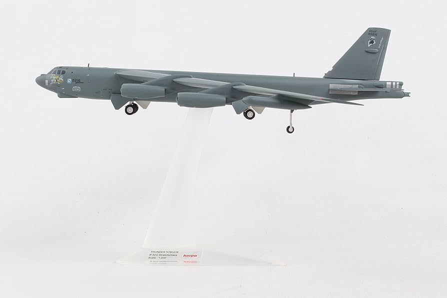 herpa US Air Force Boeing B-52H 爆撃機1:200 Herpa Wings USA B-52G B52 Langstrecken-Subsonic Jet-Powered