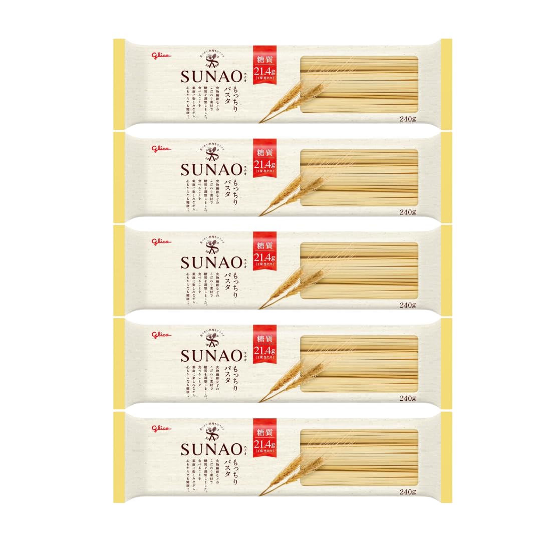 江崎グリコ SUNAO もっちりパスタ 5袋セット15食分の商品画像