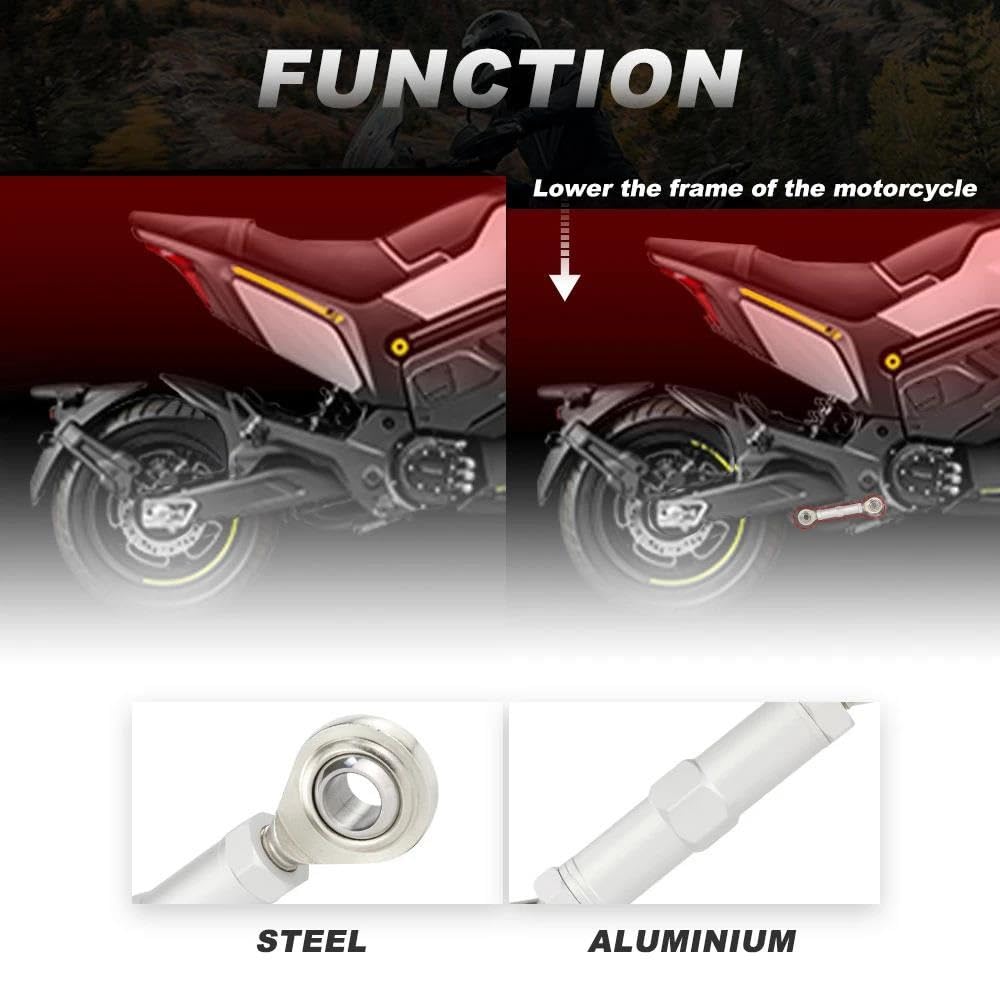 Amazon.co.jp: オートバイ リアサスペンション ローダウンリンク に