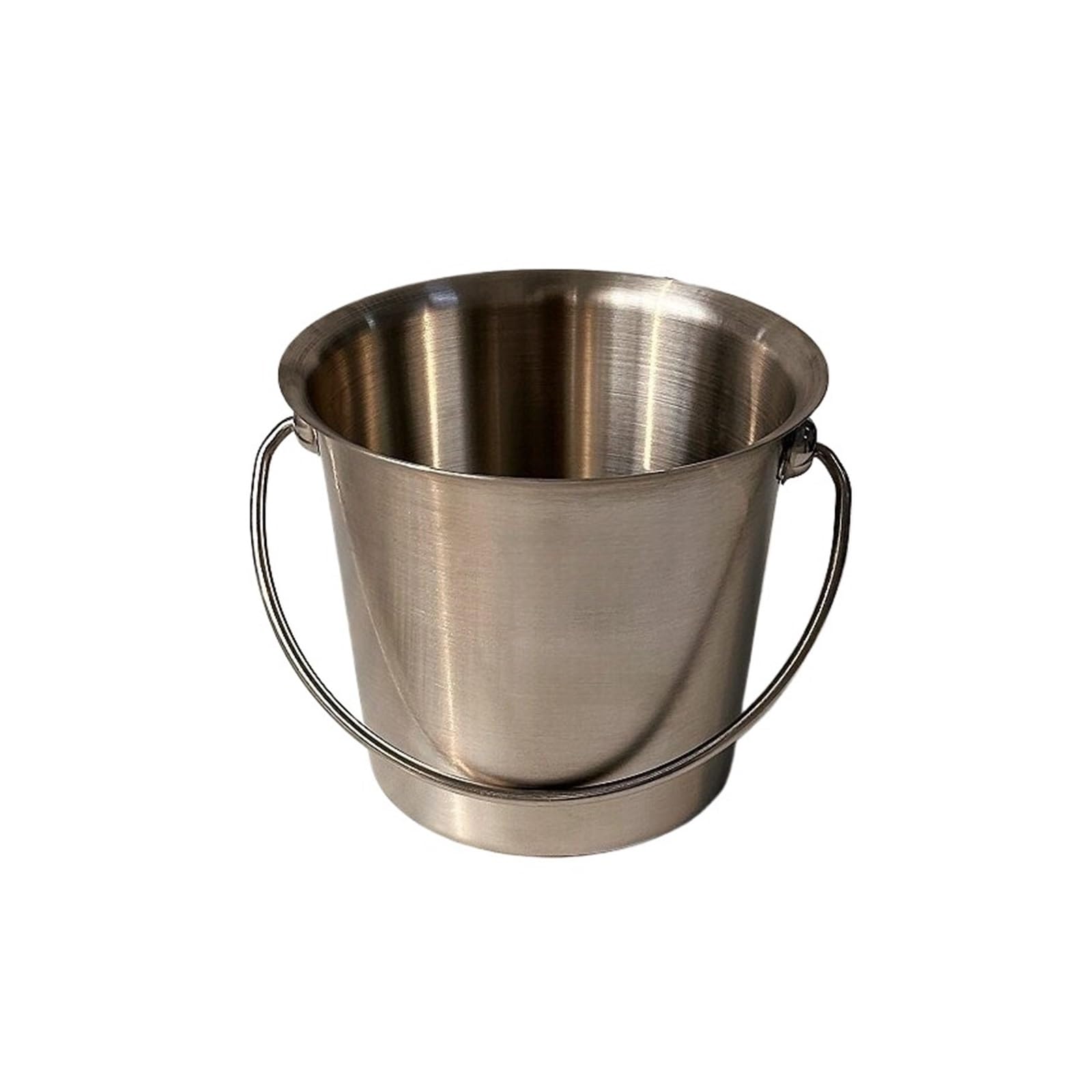 Genérico Cubo de Hielo Acero Inoxidable, Bloque Frutas portátil, Gran Capacidad, té la Leche, Barbacoa, Picnic Esencial(M Silver)