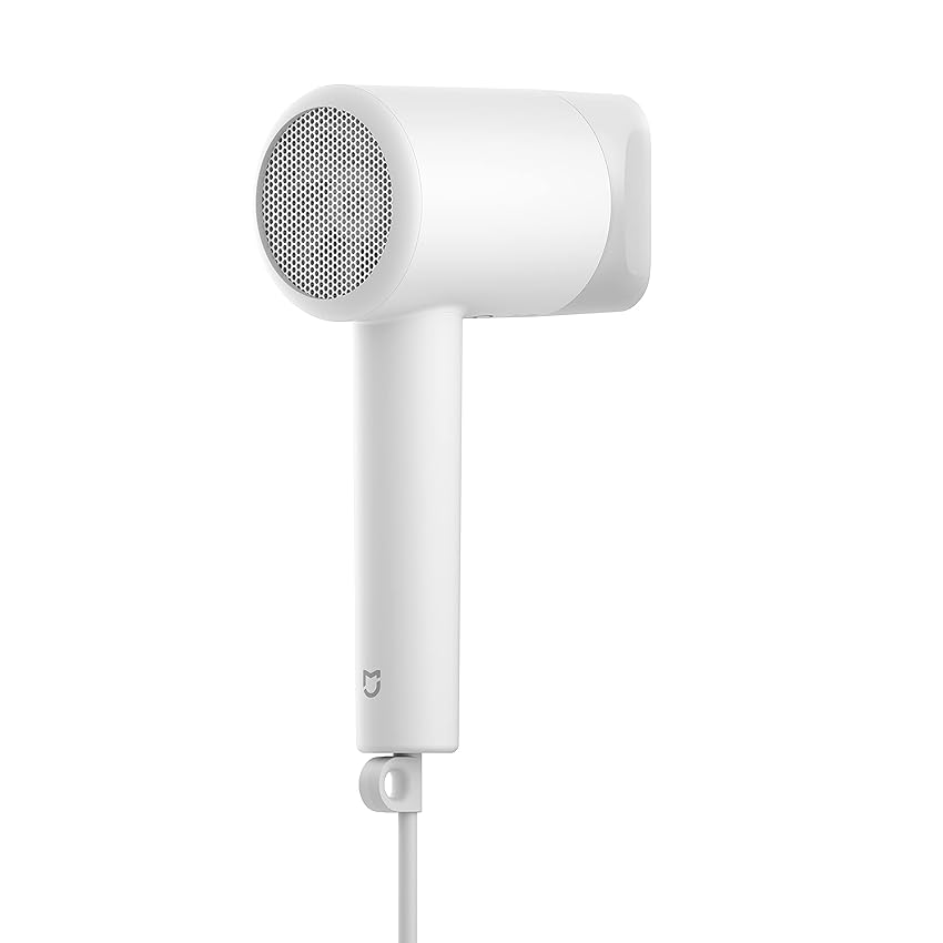 Immagine del prodotto Xiaomi ionic Hair Dryer H300, Involucro ultra corto da 9,5 cm, Flusso d'aria molto ampio da 20 m/s, 50 milioni di ioni negativi, Controllo intelligente della temperatura a 57 °C, Compatto e Leggero