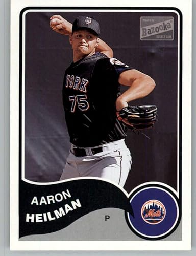 2003 Bazooka #167 Aaron Heilman NM-MT New York Mets Baseball MLB