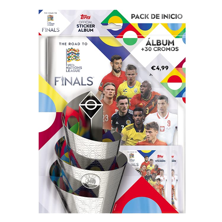 Topps Road to UEFA Nations League Finals Sticker Collection 2022 - Starter Pack