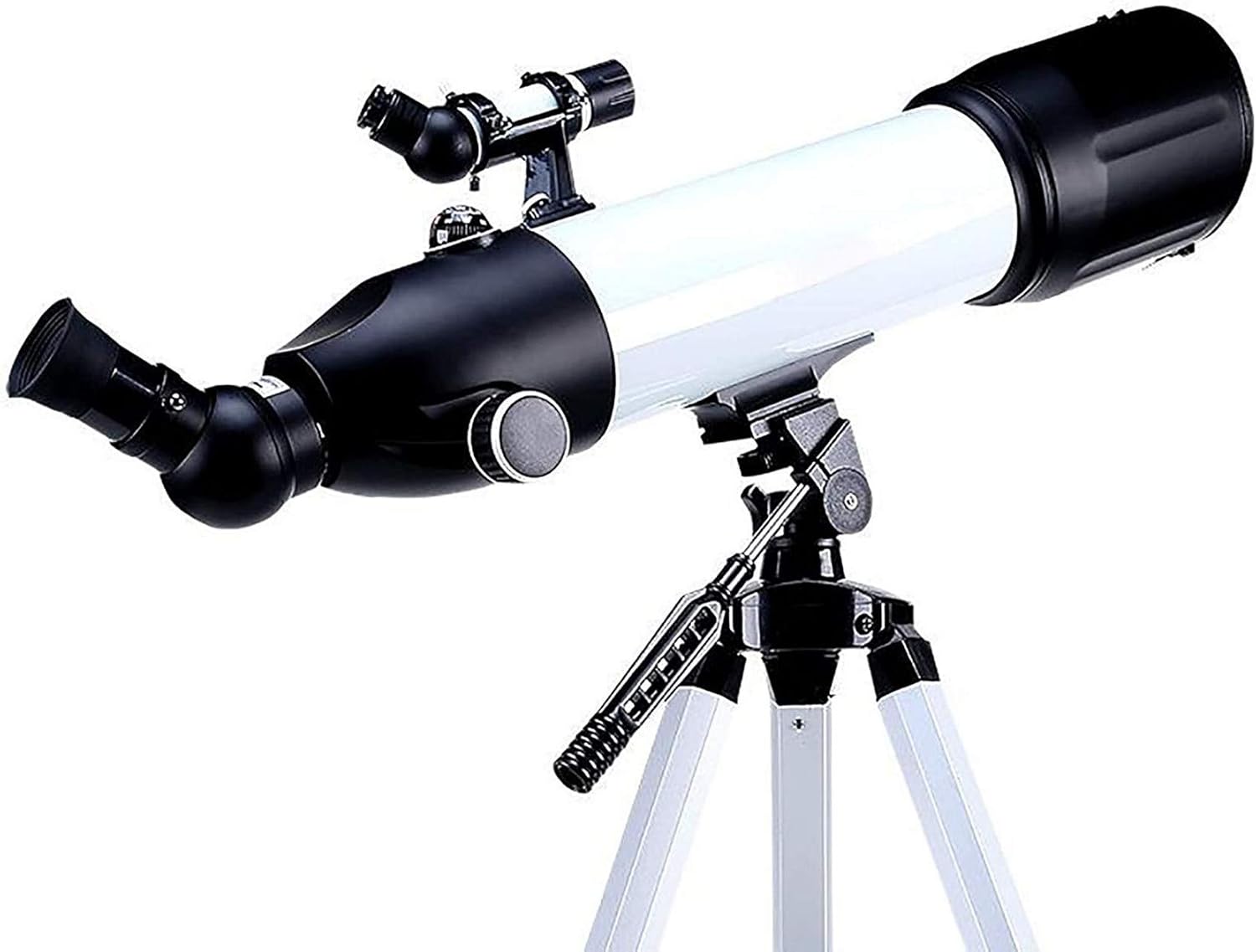 Astronomical Telescope,Telescopes for Kids Beginners,Adult 80mm Astronomy Refractor Telescope,with Adjustable Tripod,Eyepiece K25/K9mm