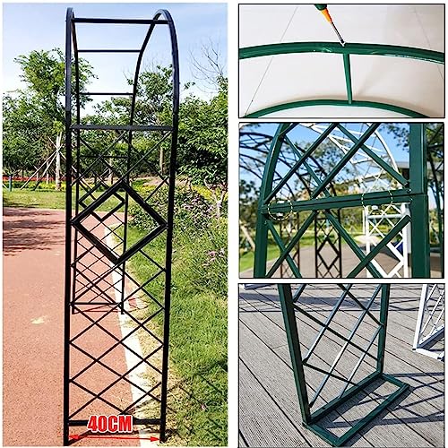 Structure de jardin durable fer forgé de prestige pour pergola - 4