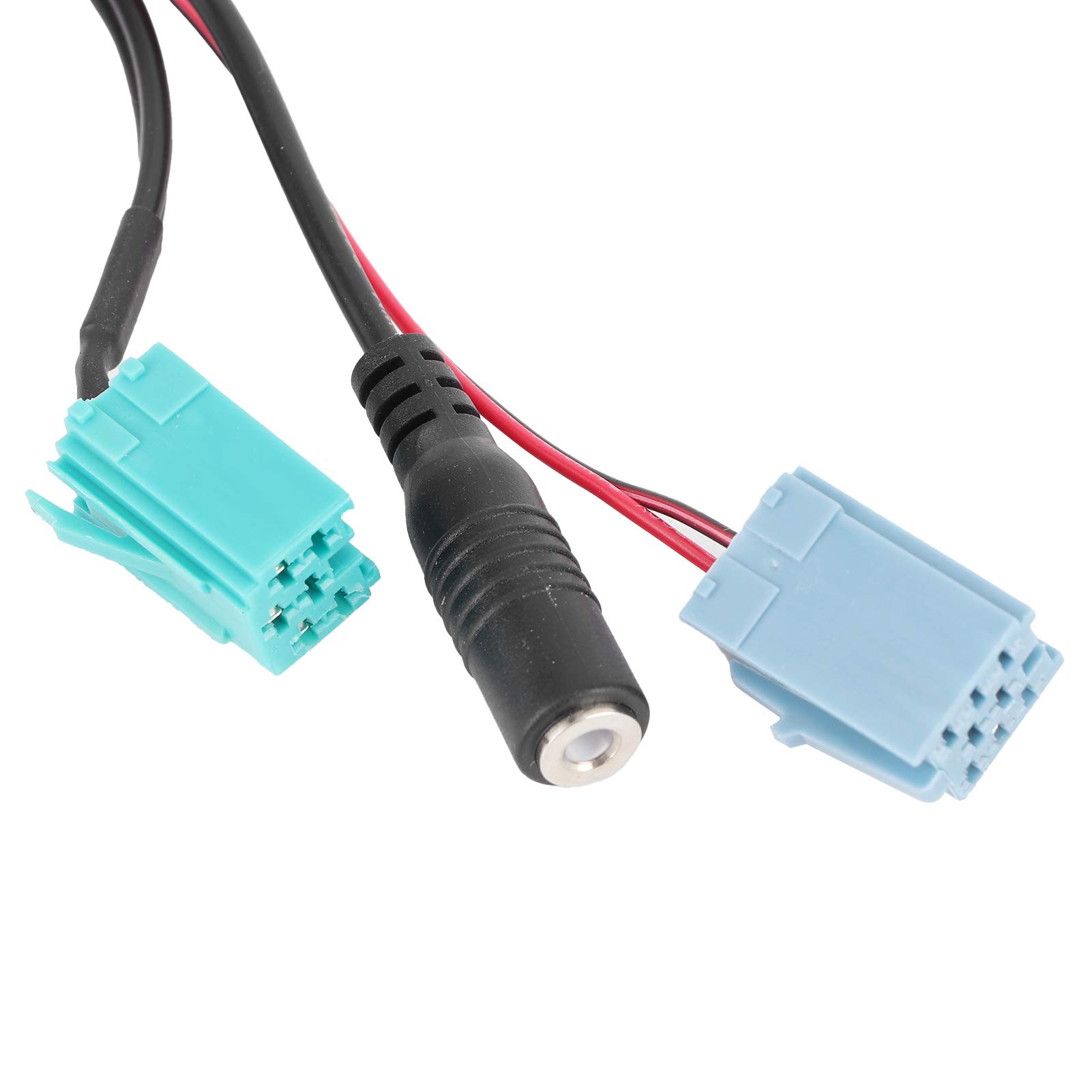 6Pin Kabel Audio Bluetooth Samochodowe Stereo AUX-IN Adapter Kabel Audio Bluetooth DC12V z Mikrofonem do Espace