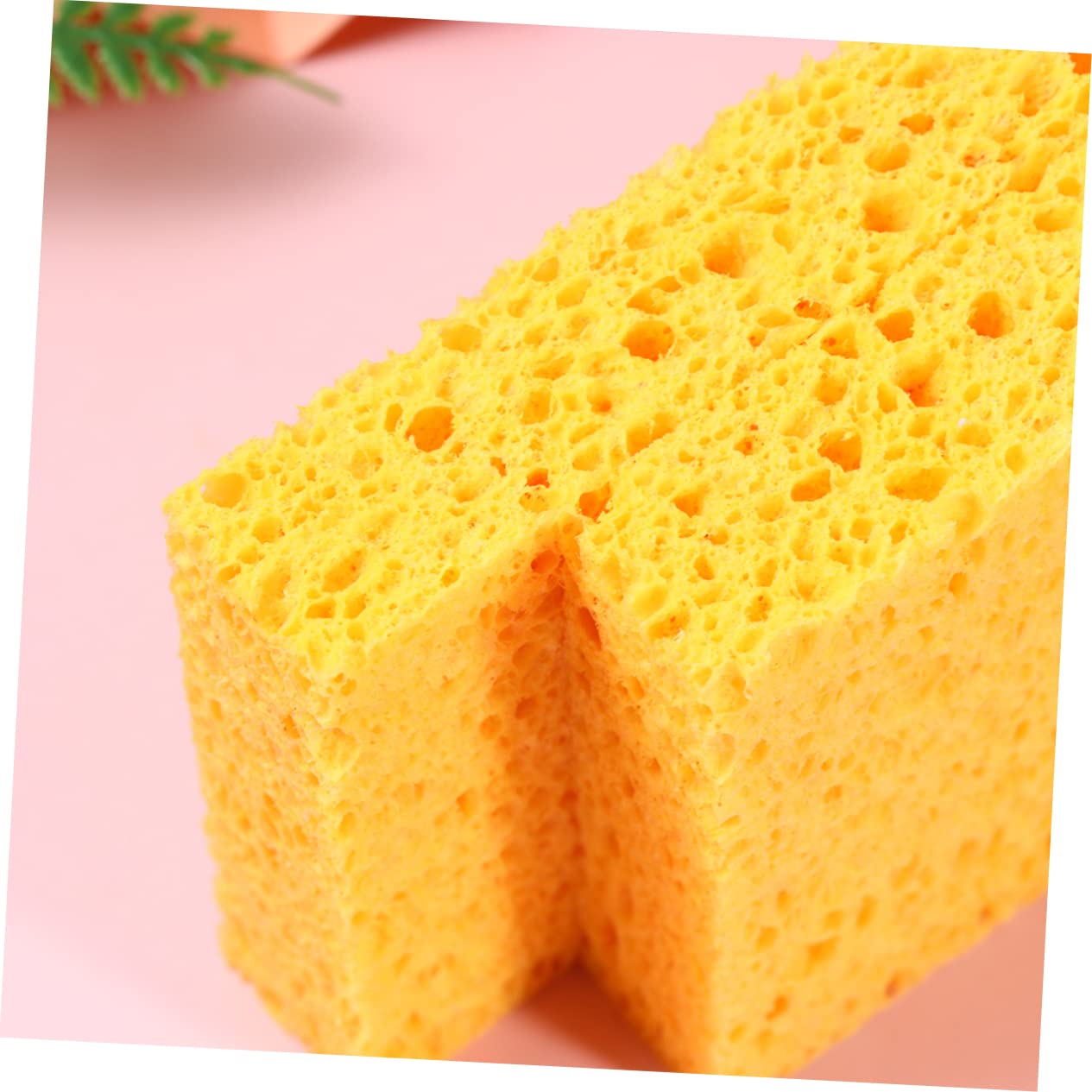 COLLBATH 16 Stück Küchenreinigungsschwämme aus Zelluloseschwamm Blau Stark Saugend Kratzfrei für Spülbeckenreinigung und Hartnäckige Flecken