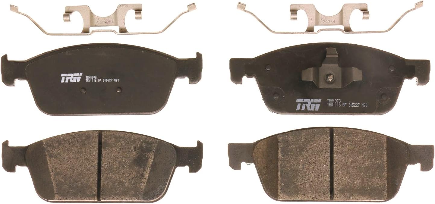 TRW Disc Brake Pad Set TRH1978, OE Quality, Replacement for Cars