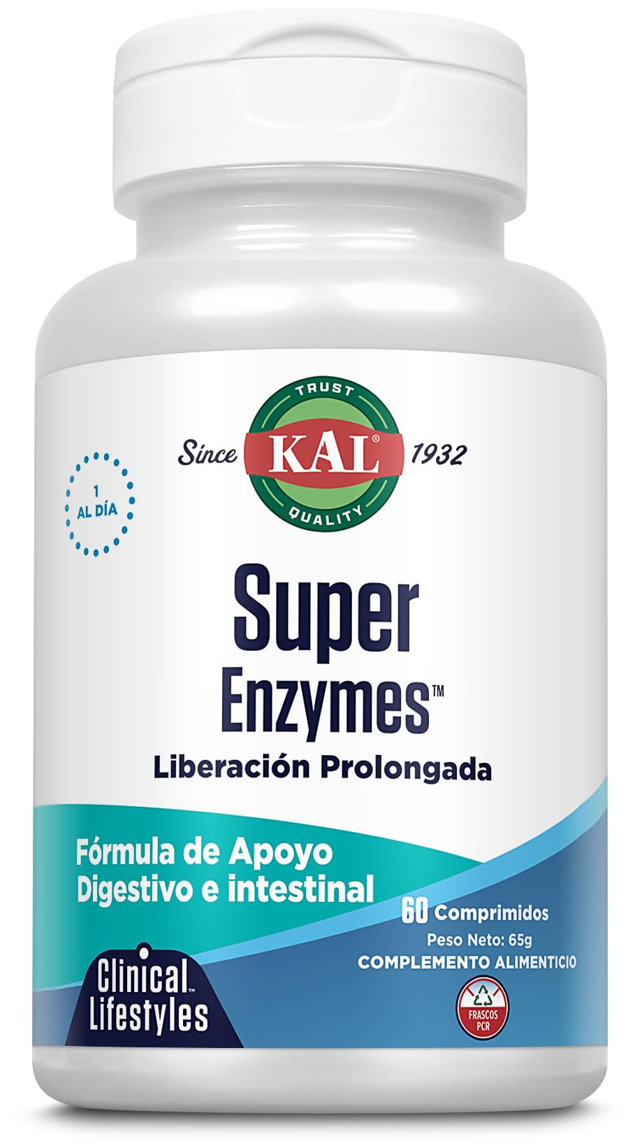 Super enzymes 60 comprimidos KAL