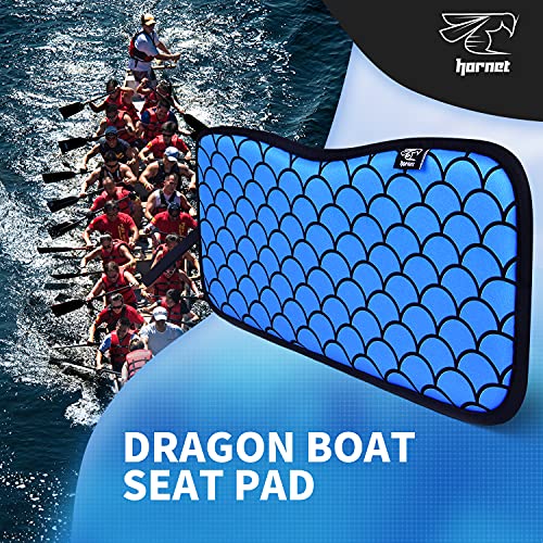 Hornet Watersports Dragon Boat Seat Pad Neoprene Anti Slip Cushion (Blue) #TOP4