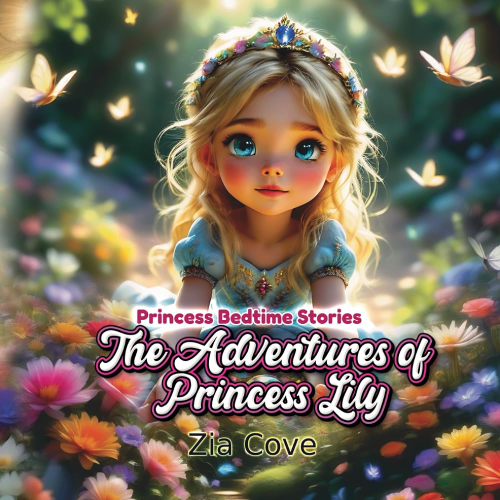 Princess Bedtime Stories. The Adventures of Princess Lily: Two Magical Princess Stories with Guided Meditations to Help Anxious Children Calm Down, Manage Big Feelings, and Fall Asleep Fast