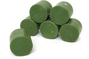 1/64 Scale 6-Pack of Round, Plastic, Toy Hay Bales