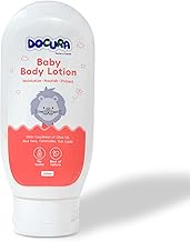 DOCURA Baby Body Lotion | Moisturize, Nourish, And Protect | Baby Body Lotion Safe for Newborns and Kids | with Aloe Vera & Olive Oil for All Skin Types 120ml