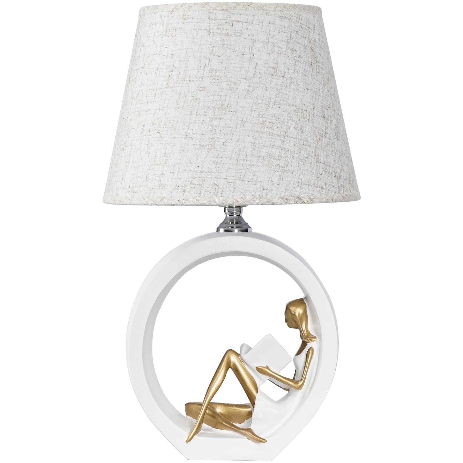 Leselampe für Mädchen, kreative und romantische Schlafzimmer, Nachttischlampe, schlicht, modern, LED-Tischlampe mit Dimmschalter, Dekoration für Zuhause, Wohnzimmer