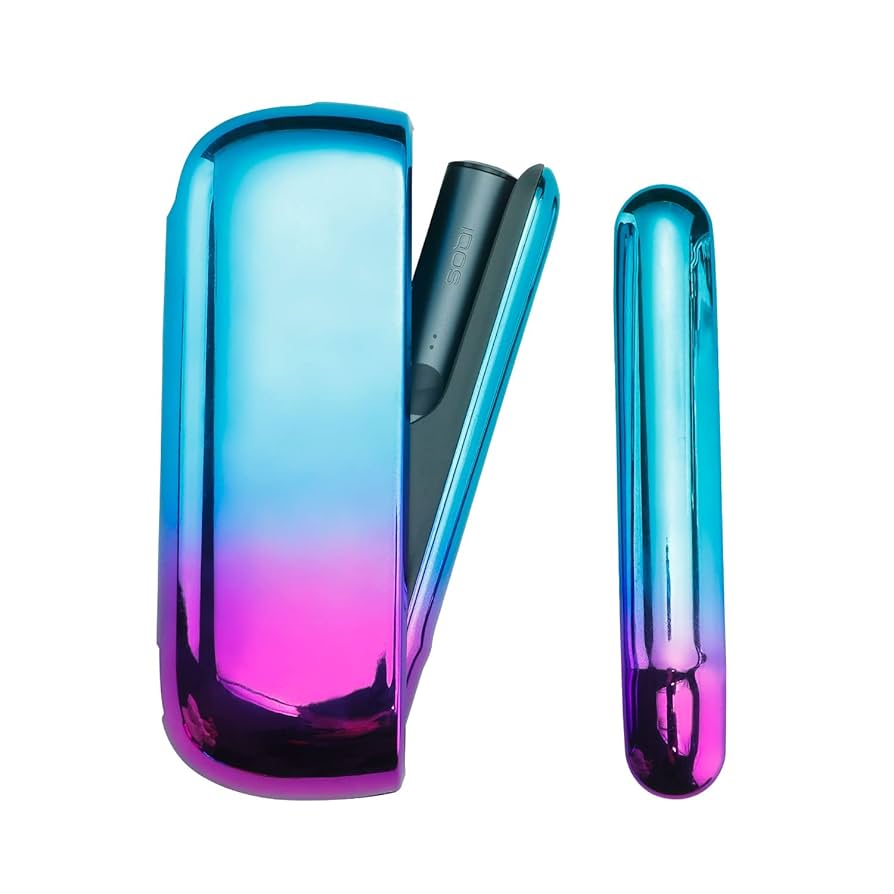 IQOSイルマワン デコ ケース ゼブラ グラデーション iQOSイルマワンケース デコ ピンク×ブラック ゼブラ柄 アイコス