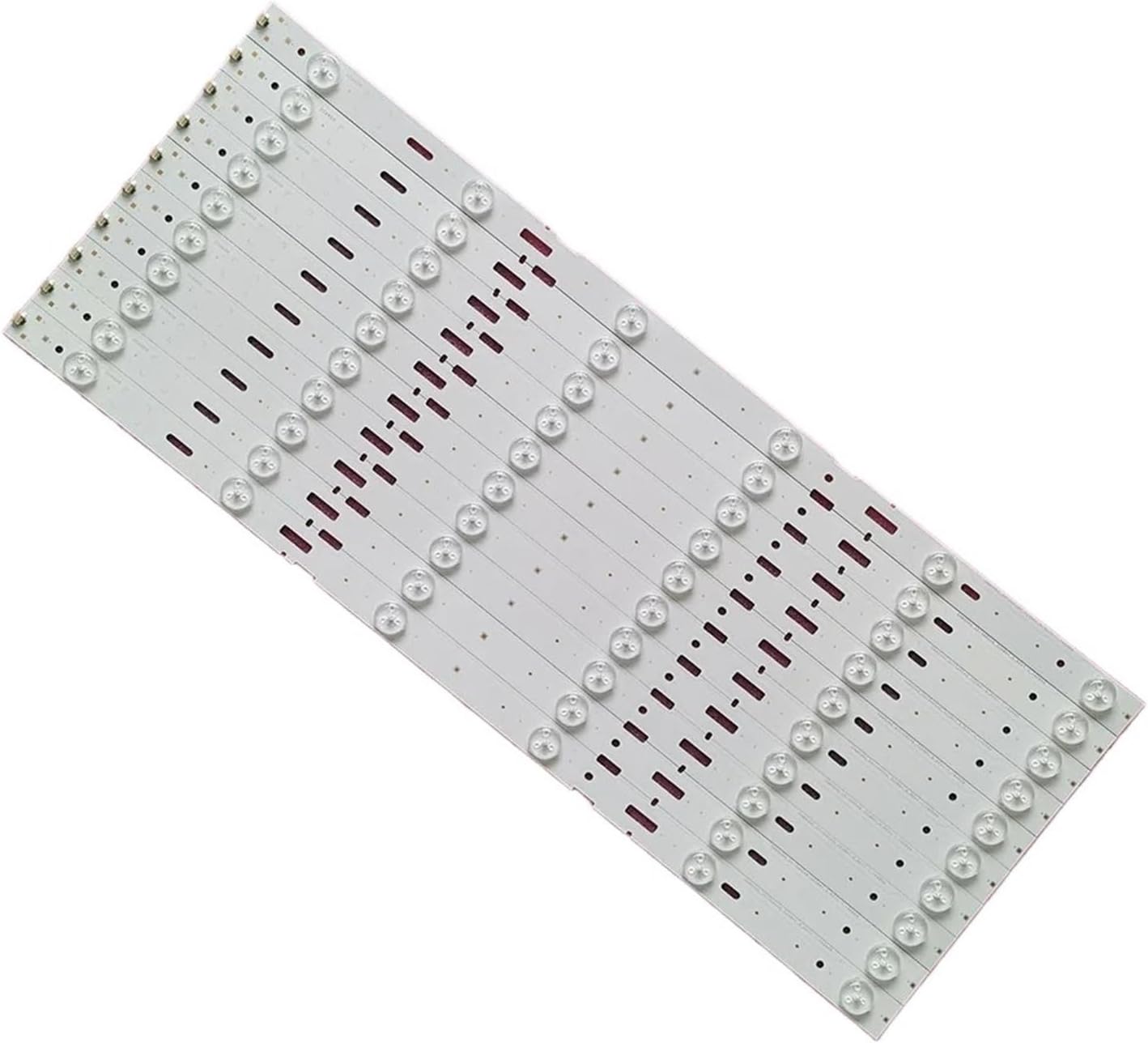 10PCS TV Backlight Strips Compatible with 48VLE5520 48VLE5520BG 48VLE555BG 48VLE6520BH LSC480HN05 2013ARC48 LE48A5000 B48-LW-5433