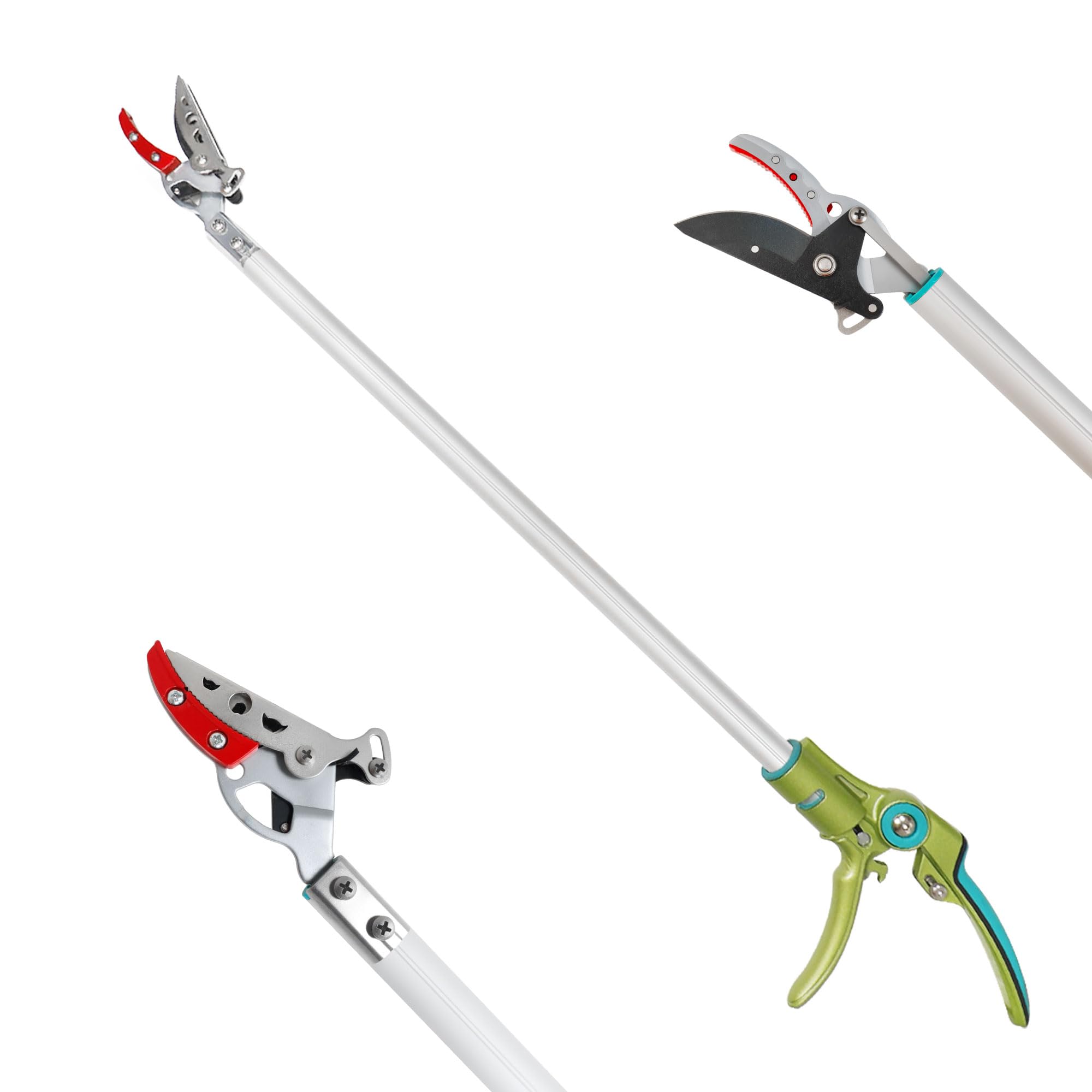 GARTOL 32 Inch Cut and Hold Pole Pruner