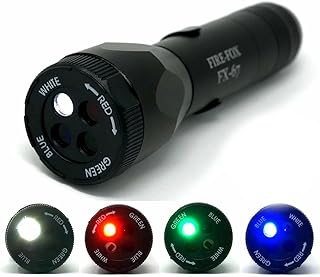 FIREFOX FX-67 4色切替 タクティカル LEDライト ミリタリー ハンディライト 懐中電灯 レッド ブルー グリーン ホワイト