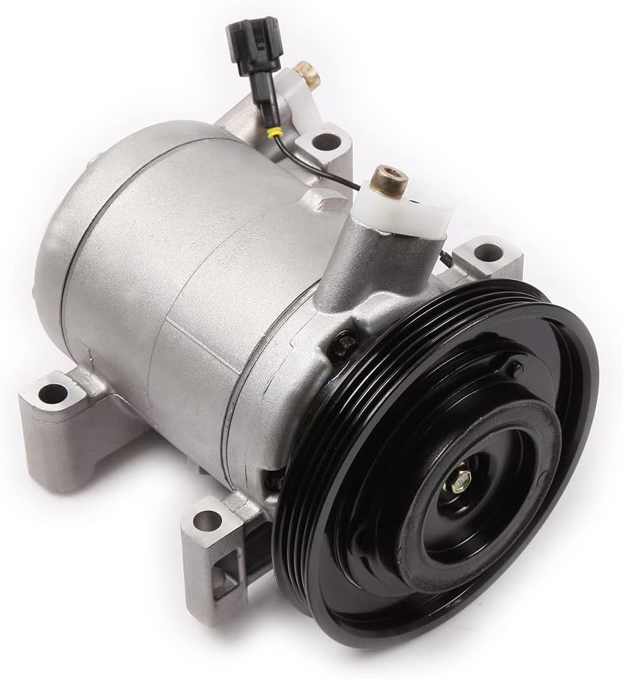 ECCPP AC Compressor with Clutch for Nissan Xterra 3.3L 2000 AC Compressor 4 Grooves DKV14C