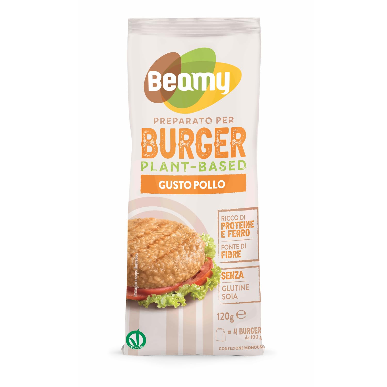 Beamy, Box 7 Preparati Vegetali, per Burger, Polpette, Ragù, Purè e Alternative all'Uovo Plant-Based, Senza Glutine, 710 g