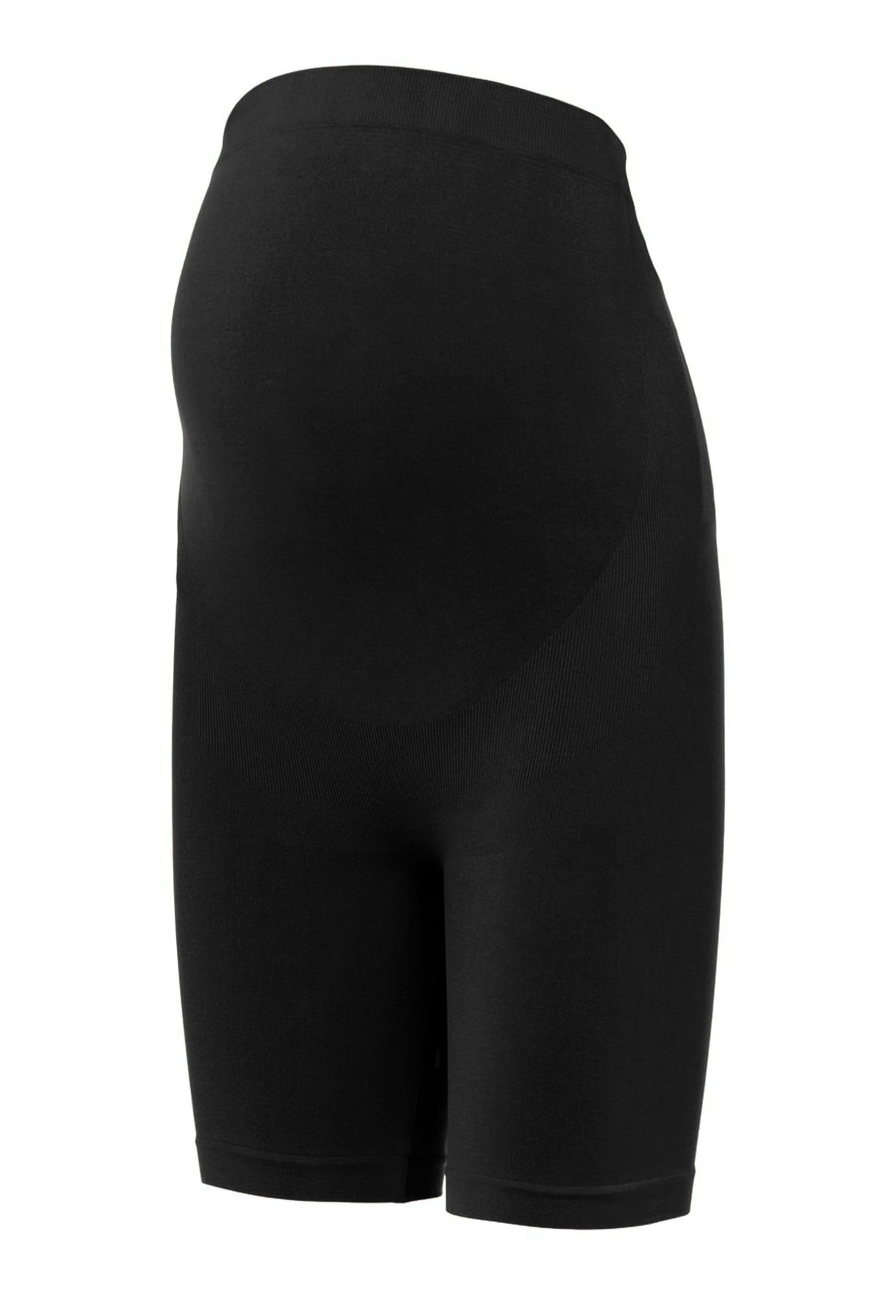MAMALICIOUS Women's Mltia Jeanne Shorts Noos O. A. Leggings, Black, S/M