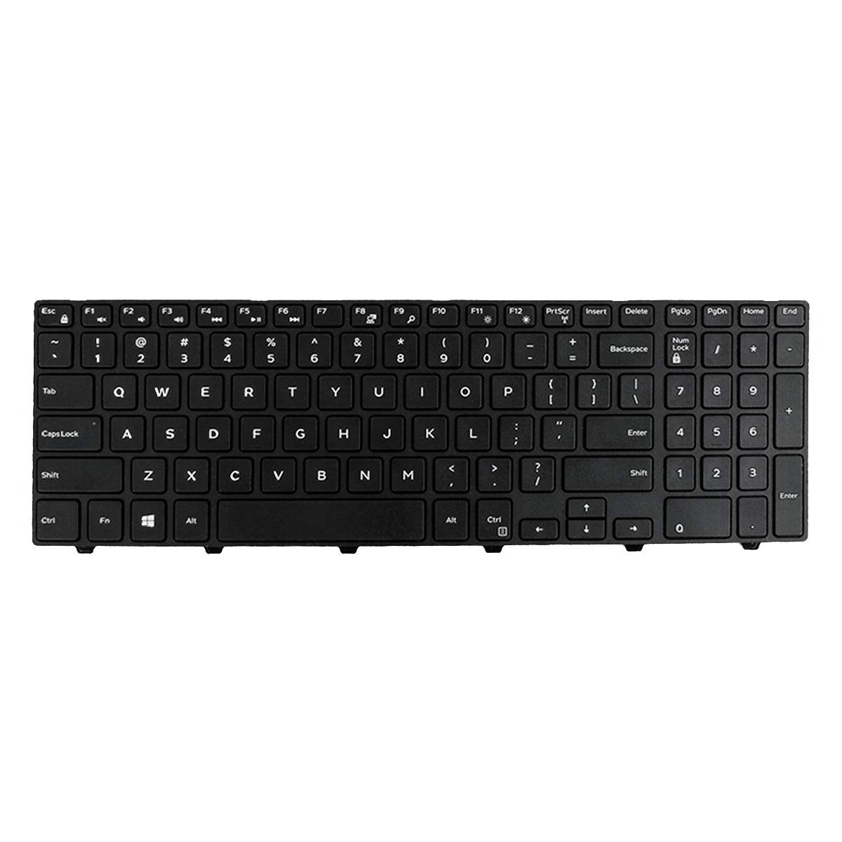 Amazon.com: Laptop Replacement Keyboard for Dell Inspiron 15 3000
