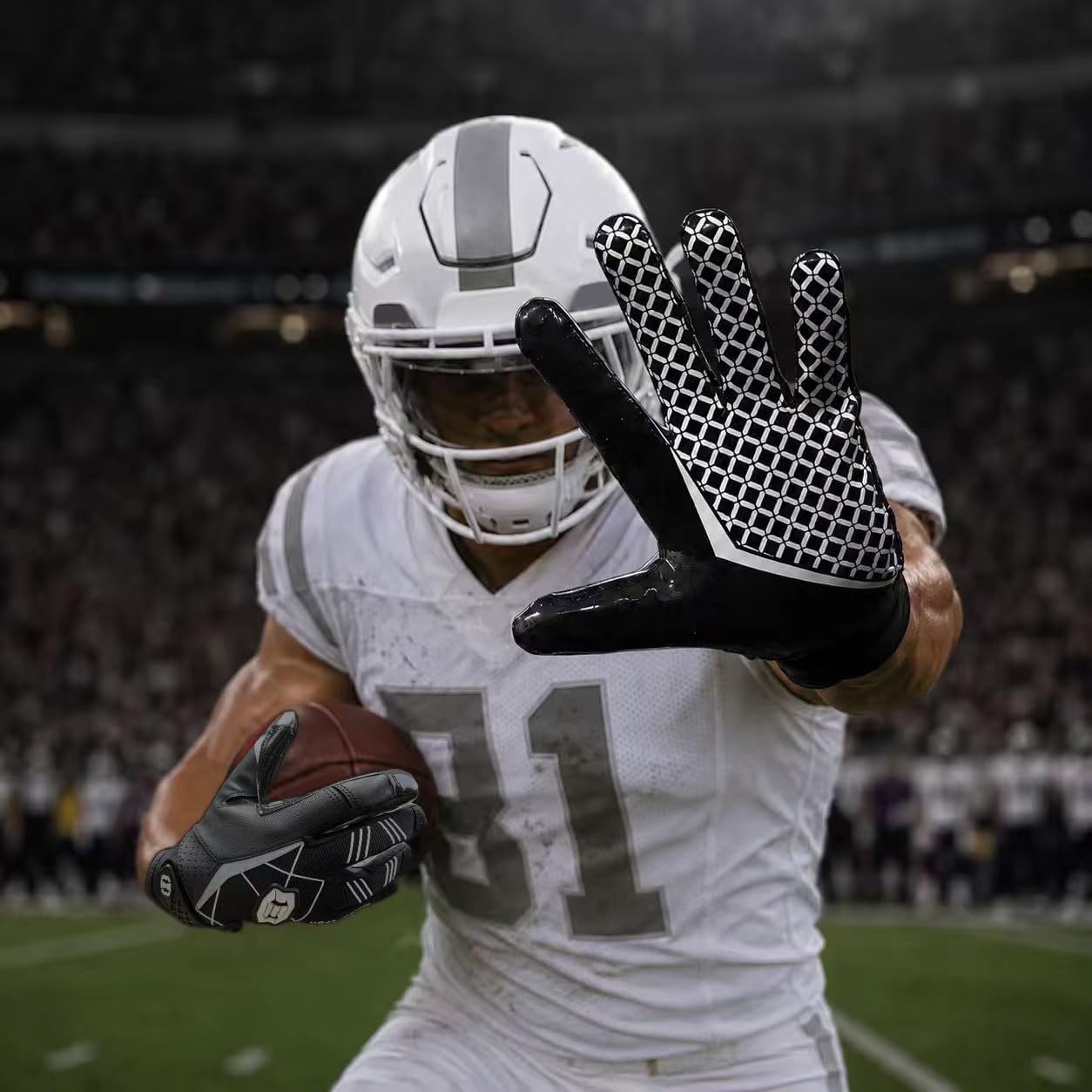 Seibertron Pro 3.0 Elite Ultra-Stick Sports Receiver/Empfänger Handschuhe American Football Gloves Jugend und Erwachsener