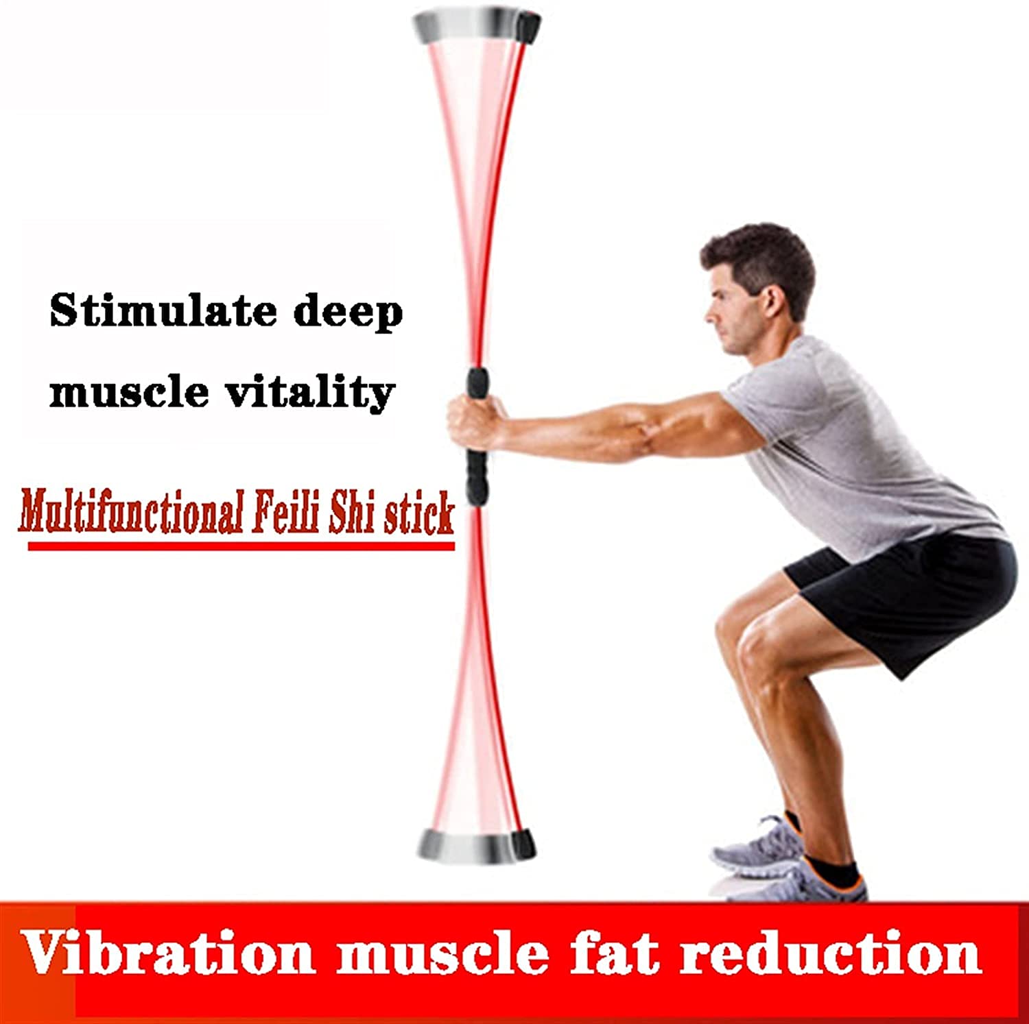 Barre d'exercice Vibrante Swingstick Flex Bar Barre d'étirement de remise en forme nouvelle barre élastique de remise en forme barre de tremblements formation multifonctionnelle barre de tremb