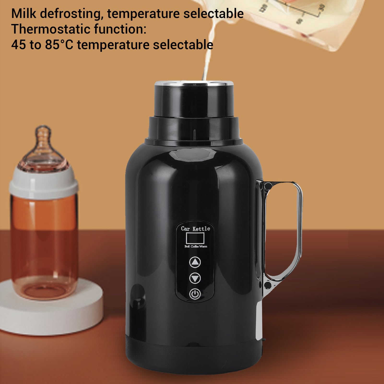 Czajnik Elektryczny 1300ml 304 Stal Nierdzewna Wyświetlacz LED