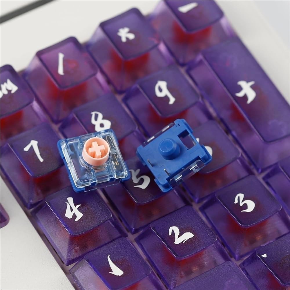 Pink Islet Mini Commutateur De Clavier Pré-lubrifié Linéaire Silencieux À Profil Bas (90PCS)