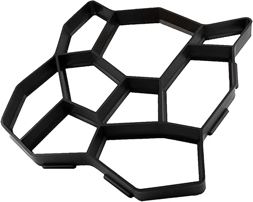 Miniatura 2 de Walk Path Maker, 2 paquetes Plus Size: 18.9 x 18.9 x 1.8 pulgadas Pathmate Molduras de piedra pavimentación pavimento Hormigón Moldes y espumas
