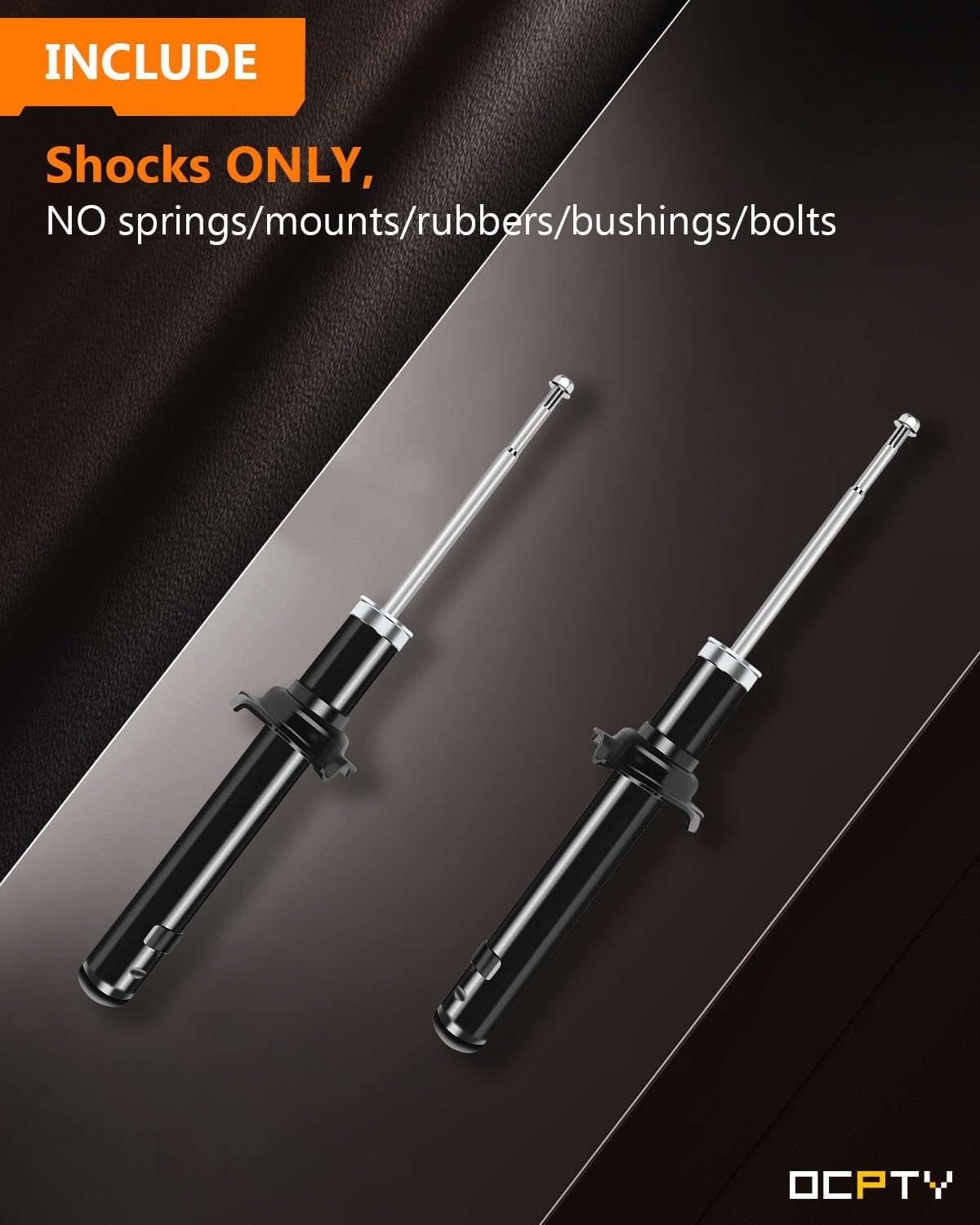 341257 71691 Front Struts Shocks for Acura/Honda, OCPTY Shock Absorbers Fits 2001 2002 2003 for Acura CL | 1999 2000 2001 2002 2003 for Acura for TL | 1998-2002 for Honda Accord Amortiguadores
