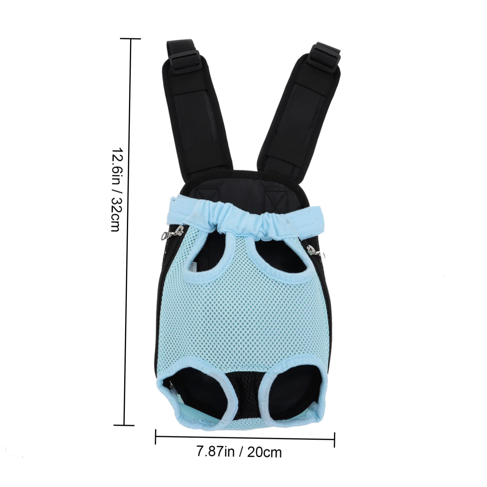 HOLIDYOYO Legs Dog Carrier Pet Backpack Cat Carrier Backpack Portable Pet Travel Bag for Small