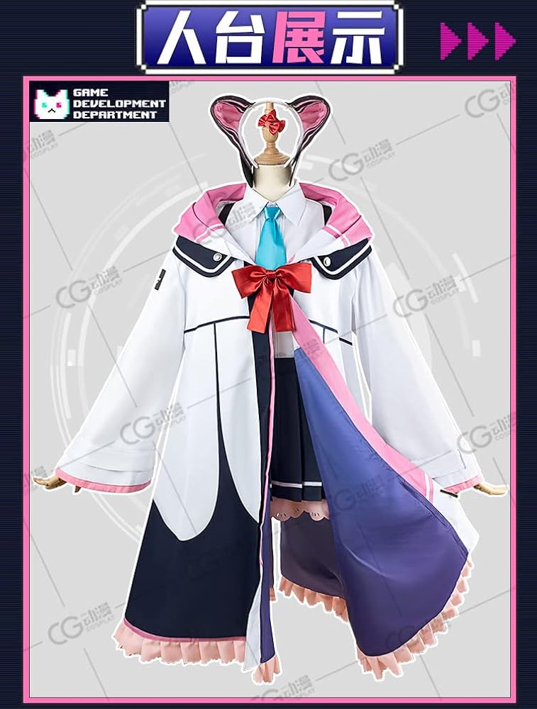 Amazon.co.jp: [QDCFY] ブルーアーカイブ- 才羽モモイコスプレ衣装+靴