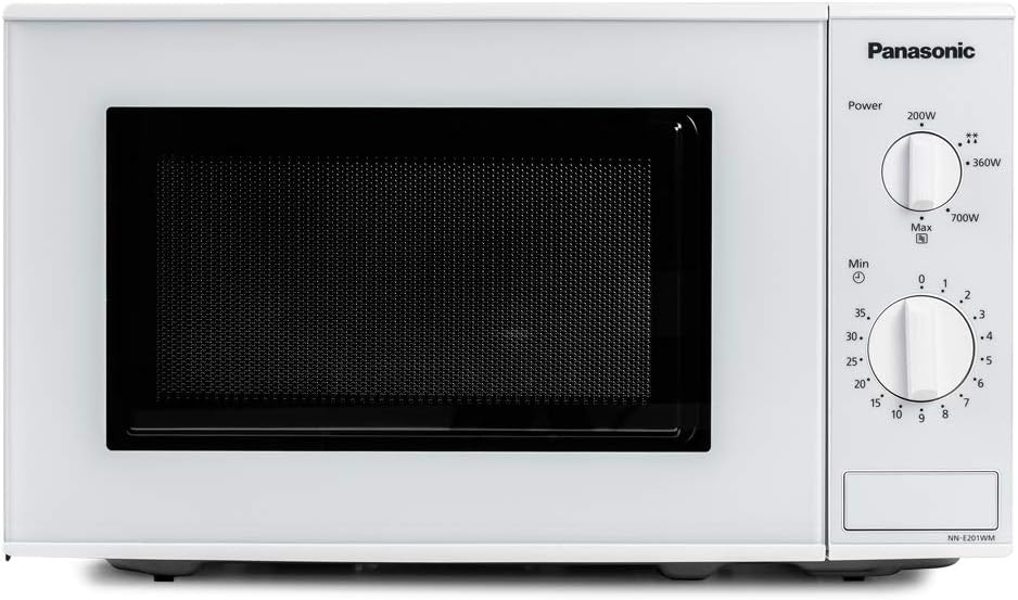 Panasonic NN-E201WMEPG Forno a Microonde, 800 W, 20 l, Bianco
