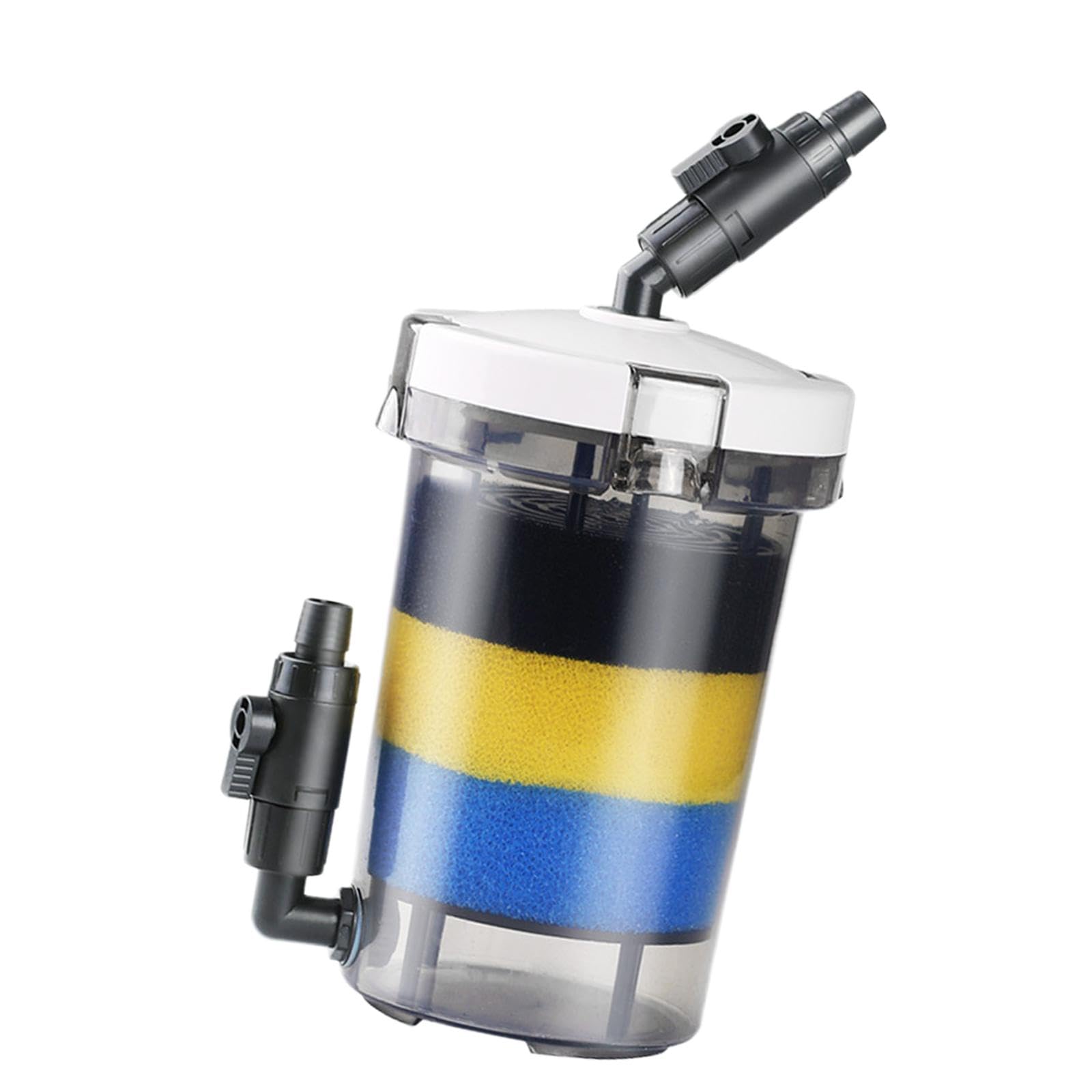Sharplace Filtro de Acuario para Tanque de Tortugas Capacidad por Instalación Vidrio Purificador PP Adecuado para Peces y Tortugas Acuarios Despachos, 21.5x36.5x19.5cm, Individual