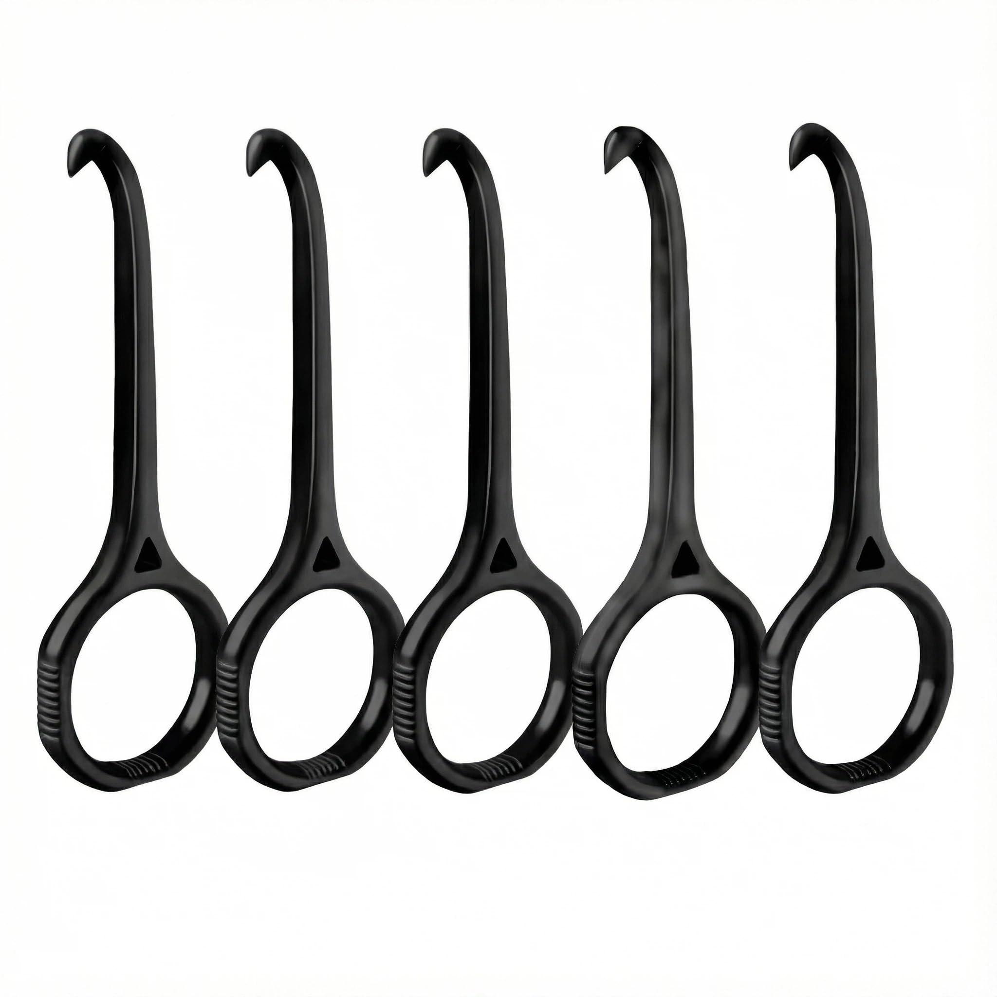 5PCS Aligner Removal Tool,Black Clear Aligner Remover Tools for Invisalign Removable Retainers, Aligners,Braces Removal Kit (5PCS Black)