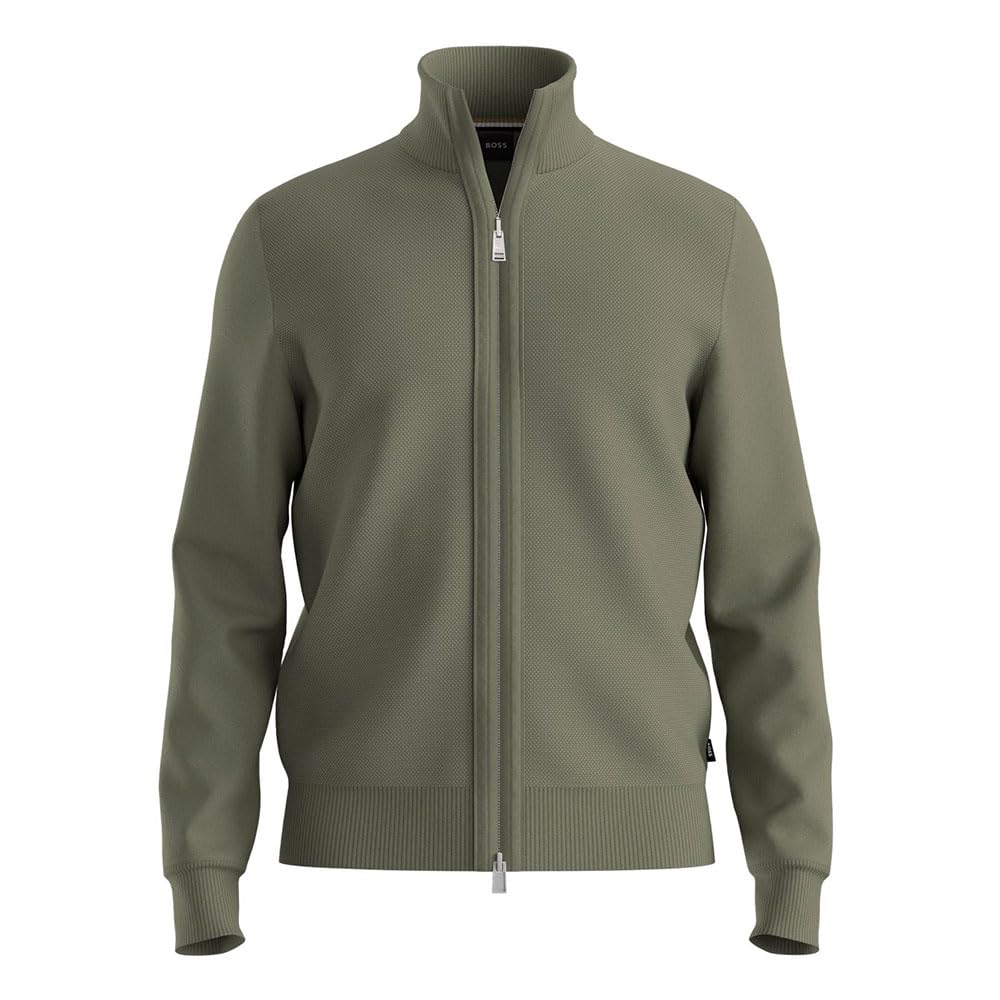 BOSS Hırka, XL, 50543153, Yeşil, Erkek