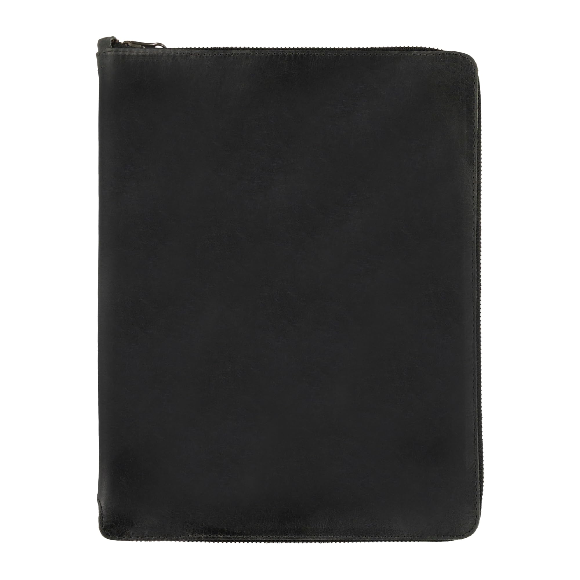 Hide & Drink, Zippered Journal Cover for Moleskine Notebook, XXL Size (8.5 x 11 in. Notebook NOT Included) Full Grain Leather, Handmade, Charcoal