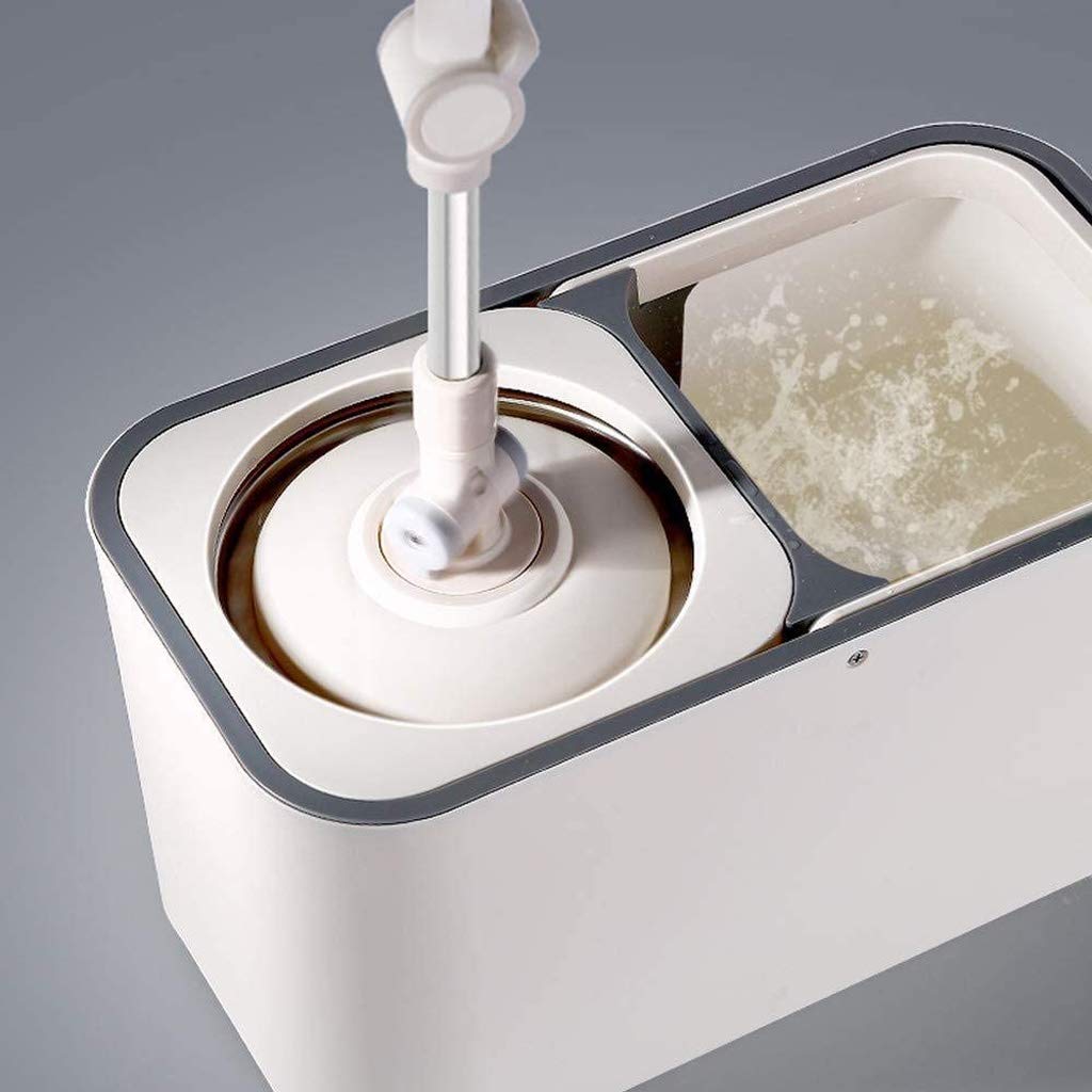 Mop obrotowy 360 ° bez użycia rąk Wielofunkcyjny mop do podłóg Dual Duo Spin Mop Lazy Spin Mop