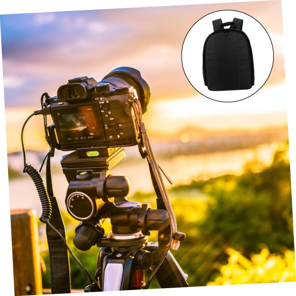 Zaino per Macchina Fotografica Dslr in Nailon Resistente Scomparto per Power Bank, per Uomini e Donne Durante Viaggi Fotografici