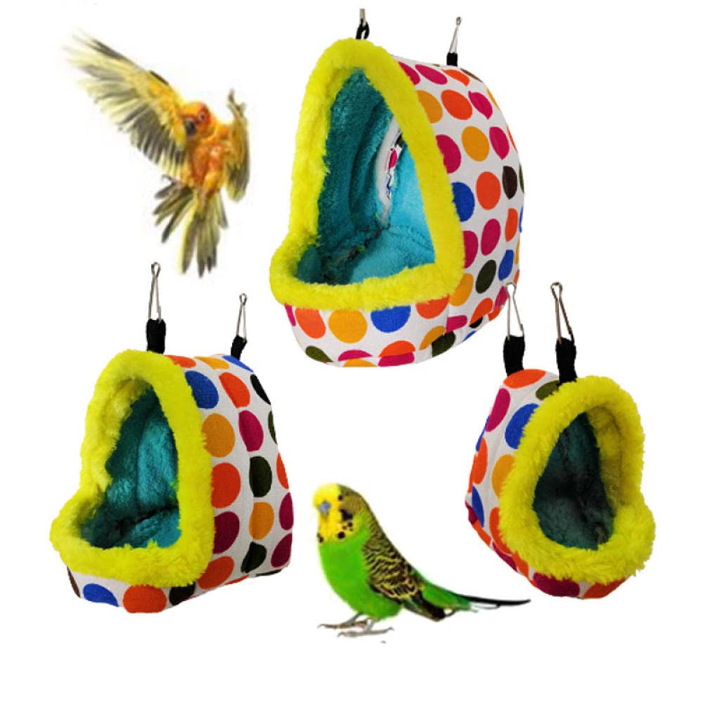 Nido de pájaros, Hamaca for hámsteres, Mascotas, pájaros, Loros, Nido, casa, Cama Colgante, cálida, Jaula, cabaña, Tienda de campaña, Cueva, Saco Dormir for hámster, M(M)
