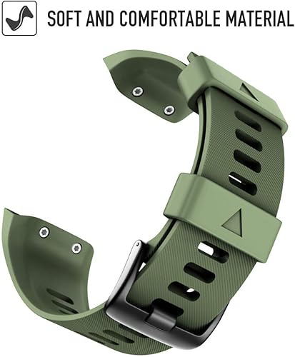 Miniatura 2 de NotoCity Correa de reloj de repuesto de silicona suave para Garmin Forerunner 35, compatible con Garmin Forerunner 35 Smartwatch